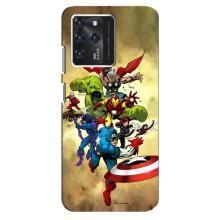 Чохол МАРВЕЛ для Гугл Піксель 2 ХЛ (AlphaPrint) – Герої Марвел