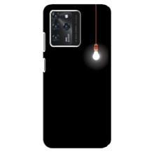 Чехол с картинками на черном фоне для Google Pixel 2 XL – Лампочка
