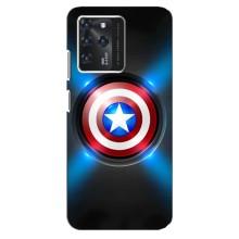 Чехол с Щитом Капитана Америки на Google Pixel 2 XL – Яркий Щит Капитана