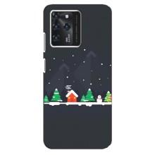 Силиконовый бампер на рождество для Google Pixel 2 XL – Город зимний