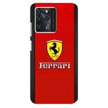 Силиконовый бампер с картинкой машины на Google Pixel 2 XL (Ferrari Logo)