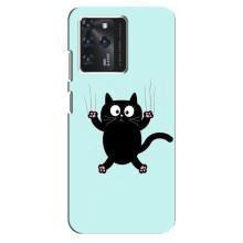 Силіконовий чохол з котиком для Google Pixel 2 XL (Падаючий кіт)