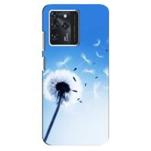 Силіконовий Чохол з кульбабками на Google Pixel 2 XL – Кульбабка на блакитному