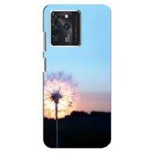 Силіконовий Чохол з кульбабками на Google Pixel 2 XL – Захід з кульбабкою