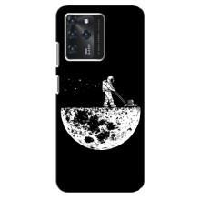 Силиконовый Чехол с принтом "Космонавты" на Google Pixel 2 XL – Космонавт