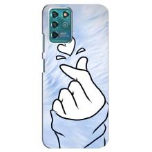Чехлы (Знак сердечка) на Google Pixel 2 – Сердечка знак
