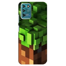 Чехол Майнкрафт на Google Pixel 2 (AlphaPrint) Minecraft (текстура Майнкрафт)