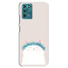 Чехол на тематику: Коты для Google Pixel 2 – Белый котик