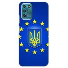 Чехол с Украинской символикой на Гугл Пиксель 3 – Украина это Европа