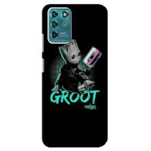 Чехол Супергерои Марвел на Гугл Пиксель 3 – Groot