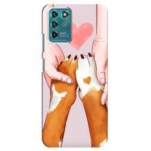 Чехол (ТПУ) Милые собачки для Google Pixel 2 – Любовь к собакам