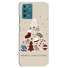 Рождественские Чехлы для Google Pixel 2 (VPrint) (Merry Christmas)