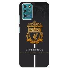 Силиконовые Чехлы принт Футбол на Google Pixel 2 – Liverpool