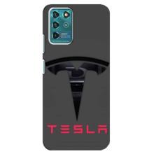 Силіконовий бампер з картинкою машини на Google Pixel 2 – Logo TESLA