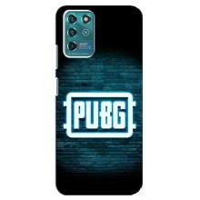 Чехол (TPU) с картинкой "Лого Пабг" на Гугл Пиксель 3 (Лого PUBG)