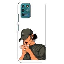 Силиконовый Чехол на Google Pixel 2 с картинкой Стильных Девушек – В зеленом