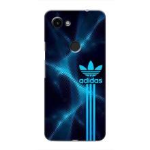 Чехлы Адидас для Google Pixel 3 XL (AlphaPrint) (Синий Адидас)