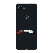 Чехлы (ART) Цветы на Google Pixel 3 XL (VPrint) (Неожиданные цветы)