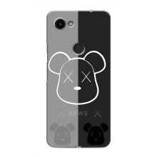 Чехлы для Google Pixel 3 XL - Bearbrick Louis Vuitton (PREMIUMPrint) (БеарБрик глаза)