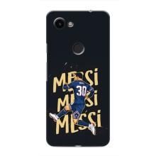 Чохли для Google Pixel 3 XL (Leo чемпіон) (AlphaPrint) (Messi ПСЖ)