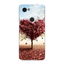 Чехлы для любимой на Гугл Пиксель 3 Хл (VPrint) (Дерево сердце)