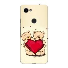 Чехлы для любимой на Гугл Пиксель 3 Хл (VPrint) (Медвежонки)