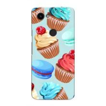 Чехлы с Фруктами для Google Pixel 3 XL (VPrint) (Кексики)