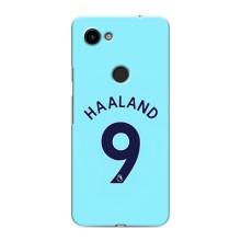 Чехлы с футболистом Ерлинг Холанд для Google Pixel 3 XL (AlphaPrint) (Ерлинг Холанд 9)