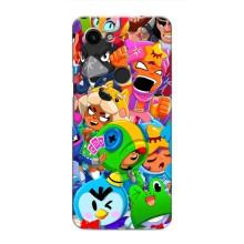 Чехлы Brawl Stars для Google Pixel 3 XL (AlphaPrint)