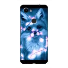 Чехлы с картинкой Лисички для Google Pixel 3 XL (VPrint) (Яркая лисичка)