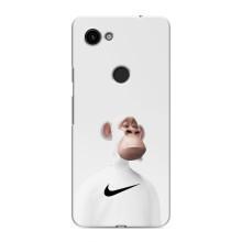 Чехлы с Обезьянами NFT для Google Pixel 3 XL (AlphaPrint) (обезьяна NFT Nike)