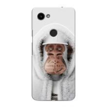 Чехлы с Обезьянами NFT для Google Pixel 3 XL (AlphaPrint) (обезьяна NFT в тату)