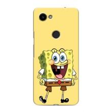 Чохол Губка Боб для Гугл Піксель 3 XL – Веселий Спанч Боб