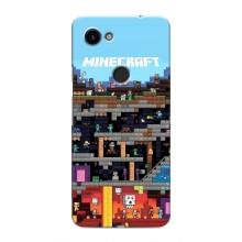 Чехол Майнкрафт на Google Pixel 3 XL (AlphaPrint) Minecraft