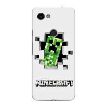Чехол Майнкрафт на Google Pixel 3 XL (AlphaPrint) Minecraft