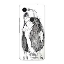 Чехол с печатью для Google Pixel 3 XL - (Мода) (AlphaPrint) (Фото девочки)