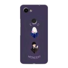 Чехлы Венсдей на Google Pixel 3 XL Уэнсдей (AlphaPrint) (Уэнздей и подруга)