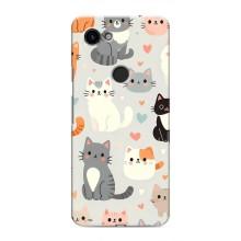 Чохол з малюнком кіт на Google Pixel 3 XL (Колаж котів)