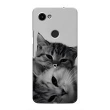 Чохол з малюнком кіт на Google Pixel 3 XL (Пара котів)