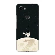 Космические Чехлы для Гугл Пиксель 3 Хл (VPrint) (На луне)