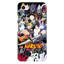 Купить Чехлы на телефон с принтом Anime для Гугл Пиксель 3 ХЛ – Наруто постер