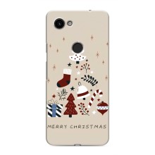 Різдвяні Чохли для Google Pixel 3 XL (VPrint) (Merry Christmas)