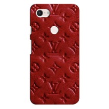 Текстурный Чехол Louis Vuitton для Гугл Пиксель 3 ХЛ – Красный ЛВ