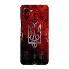 Украинские Чехлы для Google Pixel 3 XL с картинкой УПА (AlphaPrint) (ГЕРБ УПА)