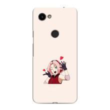 Чехлы Персонажи Аниме Наруто для Google Pixel 3a XL (AlphaPrint)