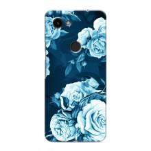 Чехлы (ART) Цветы на Google Pixel 3a XL (VPrint) (Блактині бутони)