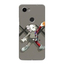 Чохли для Google Pixel 3a XL - Bearbrick Louis Vuitton (PREMIUMPrint) (Беарбрік Джордан)