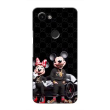 Чехол Disney Mouse Google Pixel 3a XL (PREMIUMPrint) (Семья Маусов)