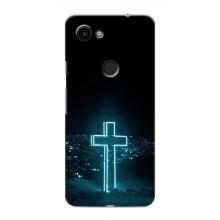 Християнські Чохли для Google Pixel 3a XL (AlphaPrint) (Хрест і місто)