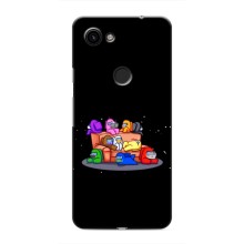 Чохли Амонг Ас для Google Pixel 3a XL (AlphaPrint) (Амонг-ас)